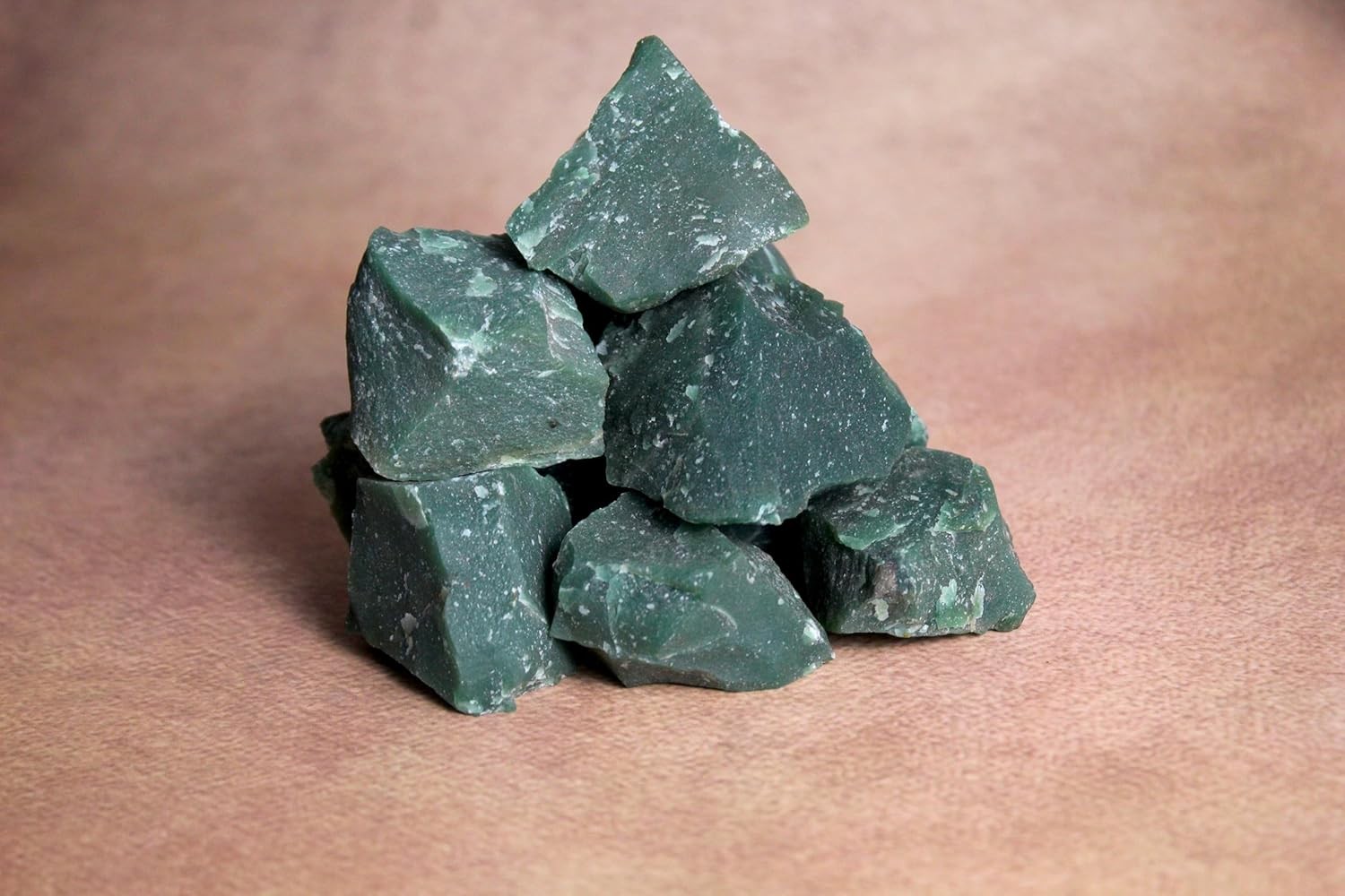 Natural Raw Green Jade Stone – 1 Pc (3–5 cm) for Crafts & Décor