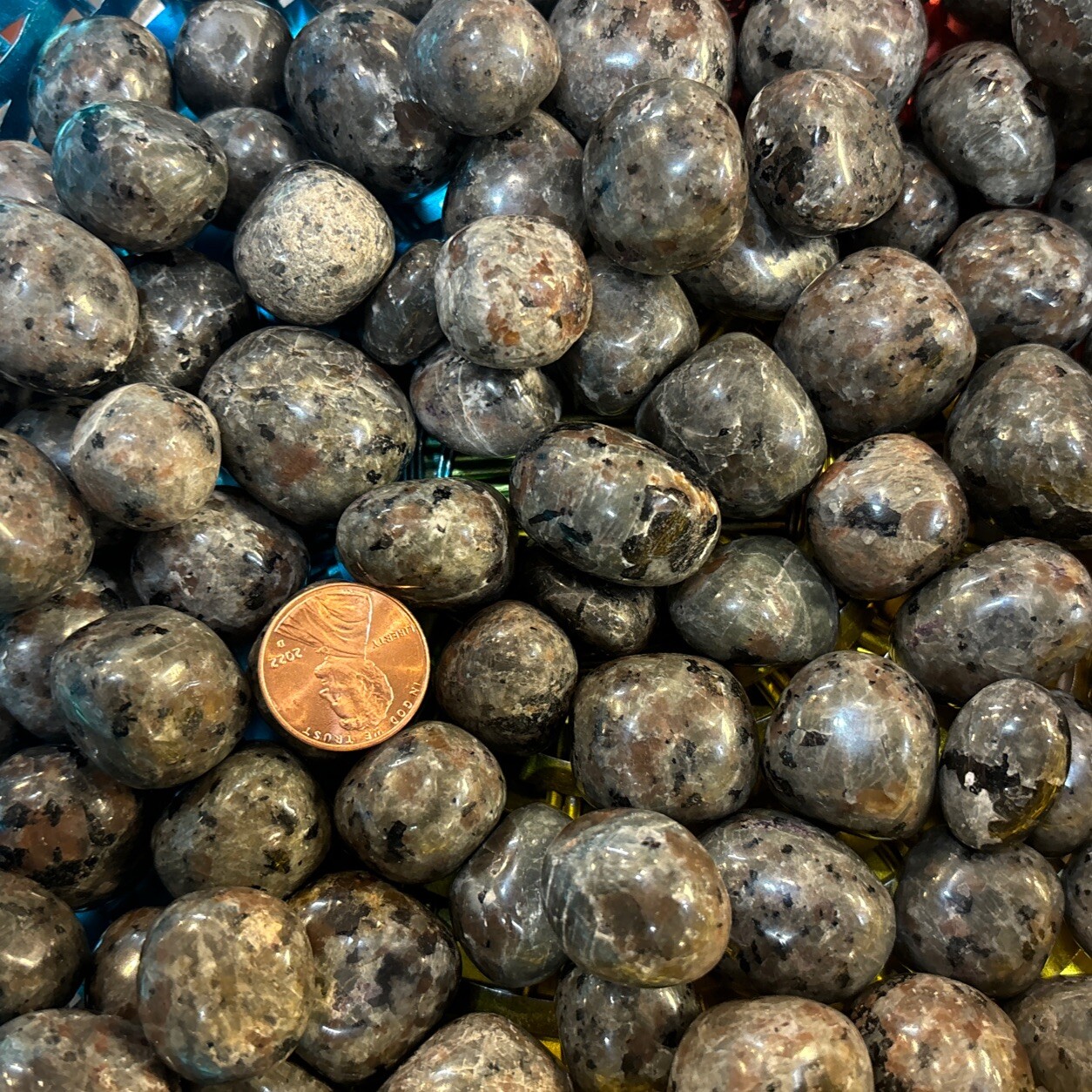 1 Piece Tumbled Yooperlite Average Size 12 Grams