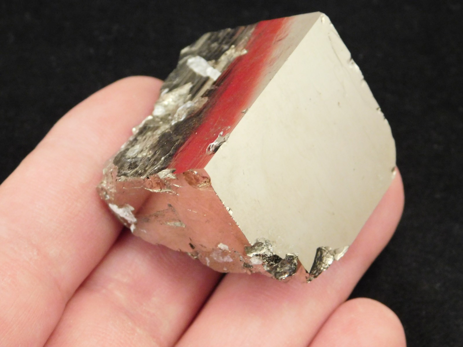 100% Natural Pyrite CUBE Huanzala Mine Peru 125gr