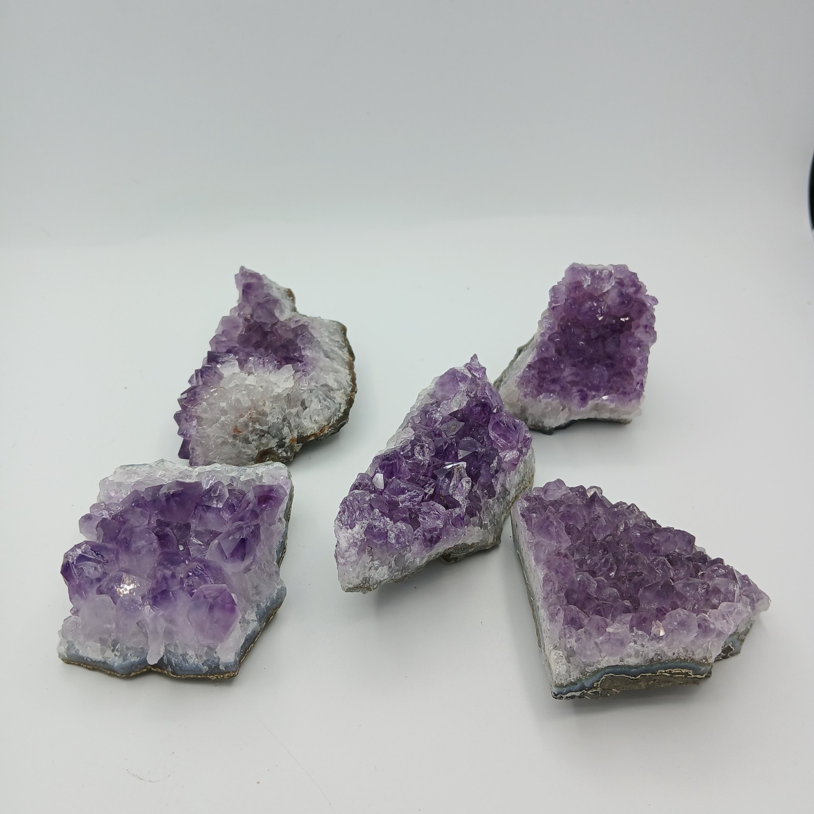Amethyst Quartz Cluster Crystal Raw Gemstone Specimen Mineral Home Decor 80-100g