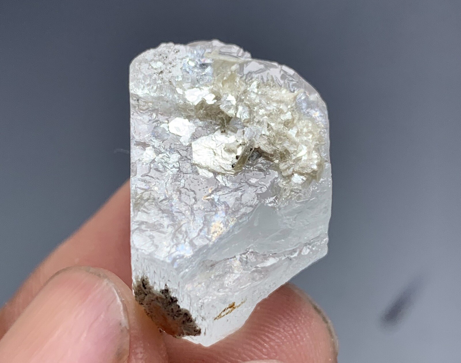 45 Cts Natural Aquamarine Crystal From Pakistan.