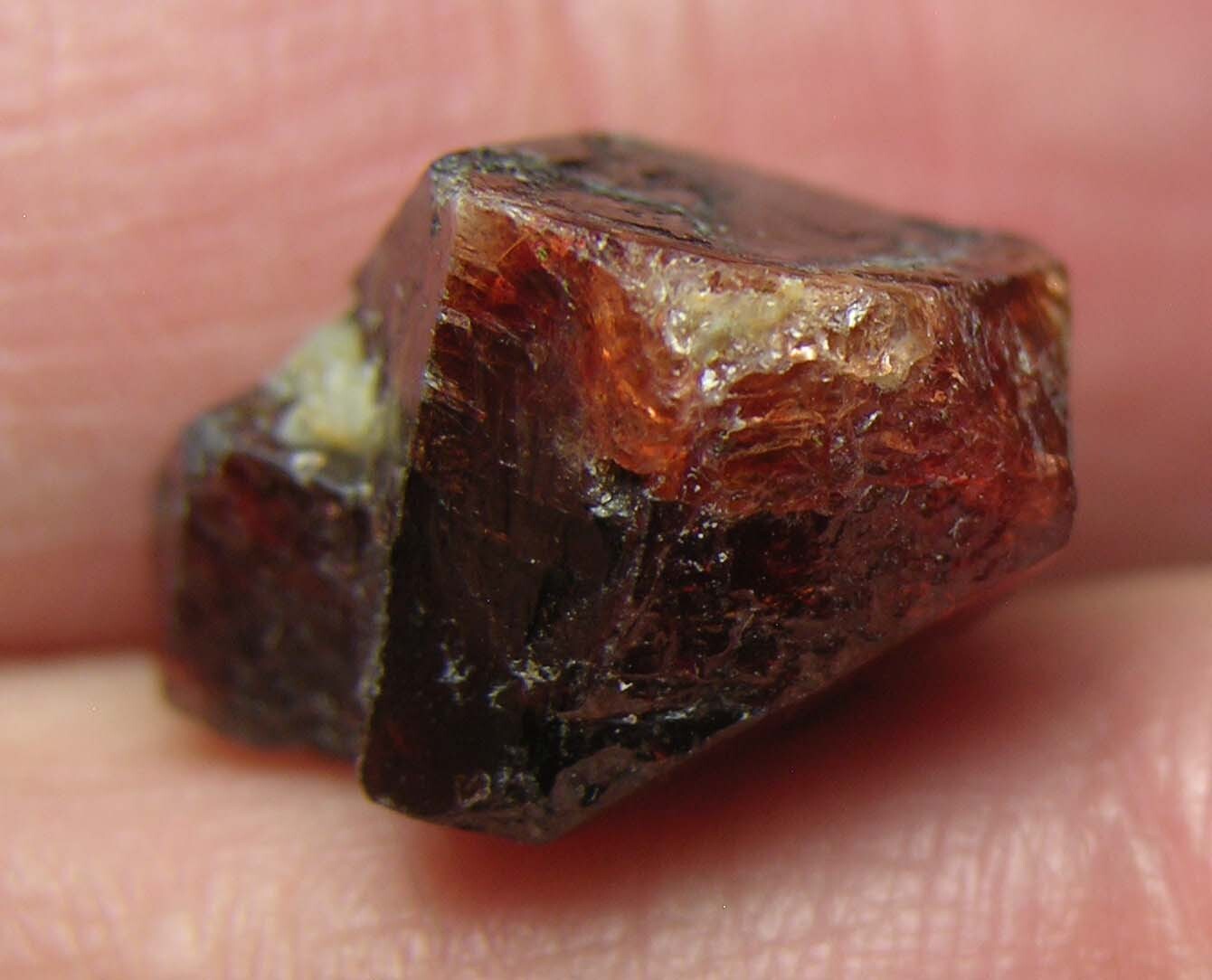 #17 Afghanistan 23.50ct Natural Octagonal Brownish Red Zircon Specimen 4.7g 17mm