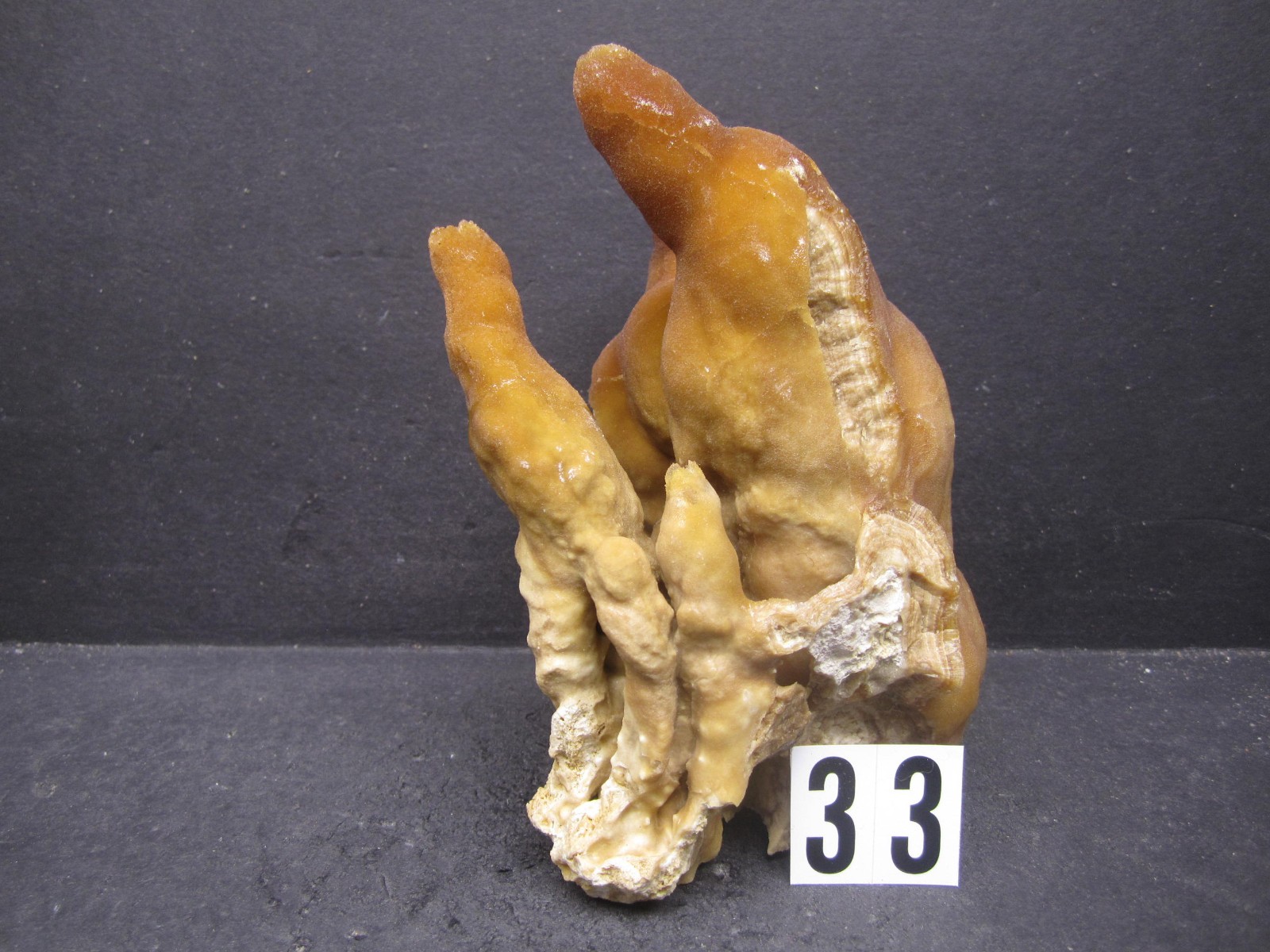 Aragonite Stalactite Formation, Pachacayo Mine, Peru #33