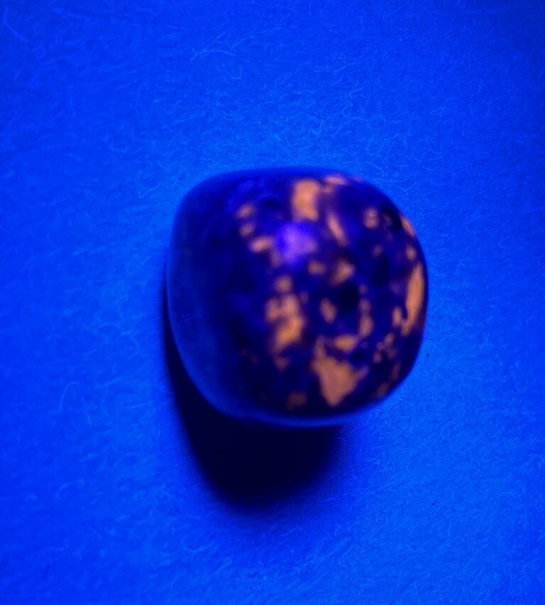 1 Piece Tumbled Yooperlite Average Size 12 Grams