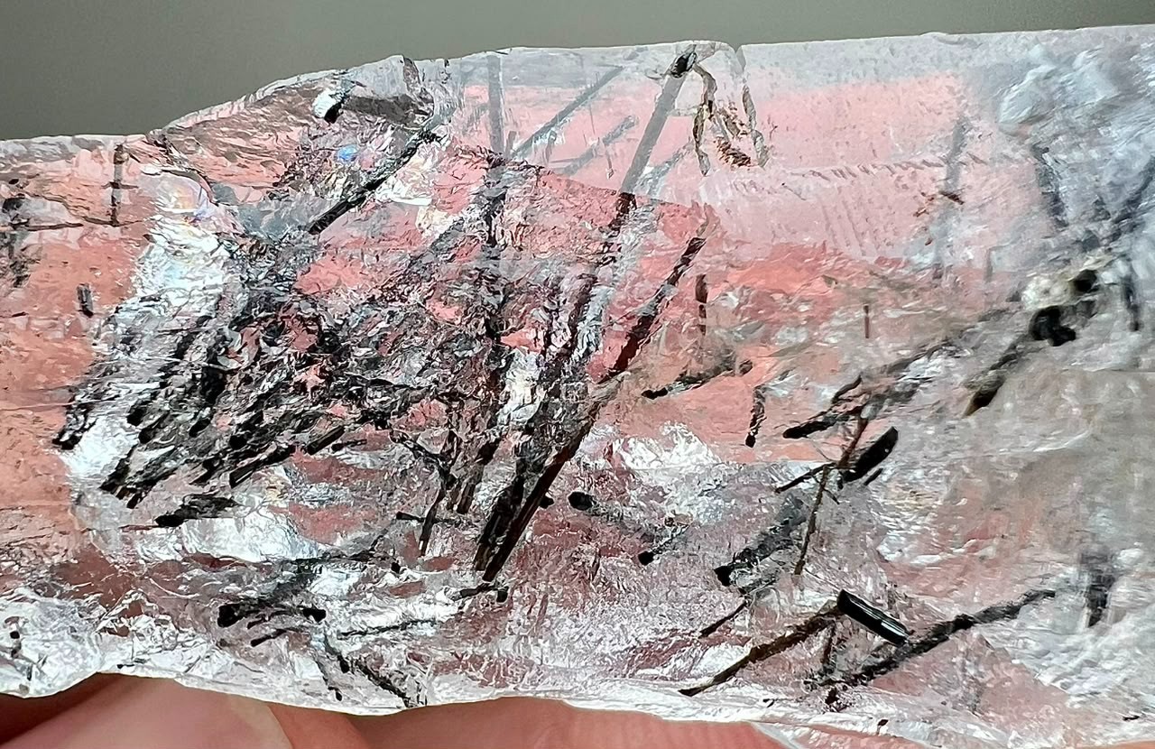 174 Ct Beautiful!!Natural Rutile Quartz Huge Crystal From Gilgit Pakistan
