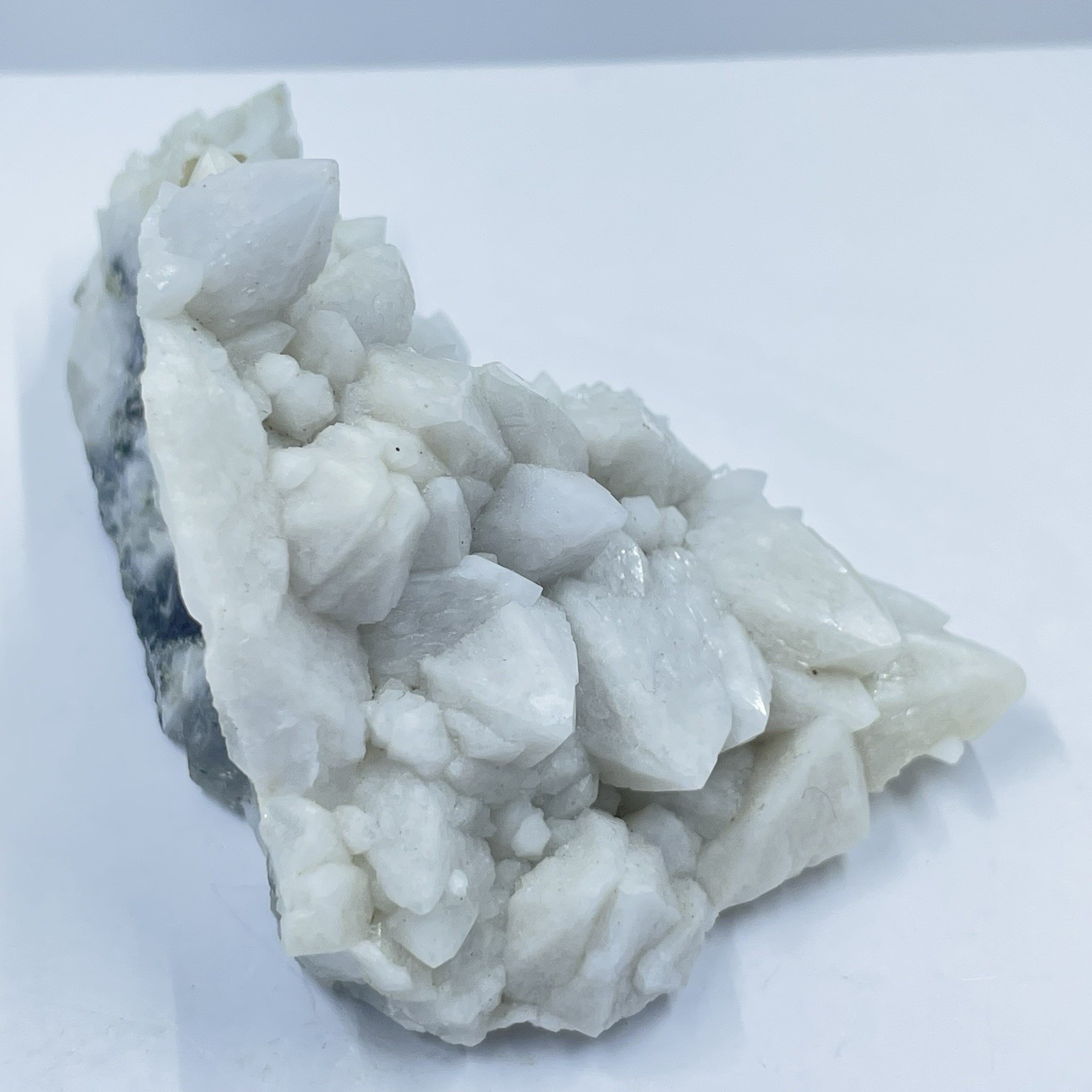 Candle Quartz w Single Fluorite Mineral Specimen Inner Mongolia natural crystal