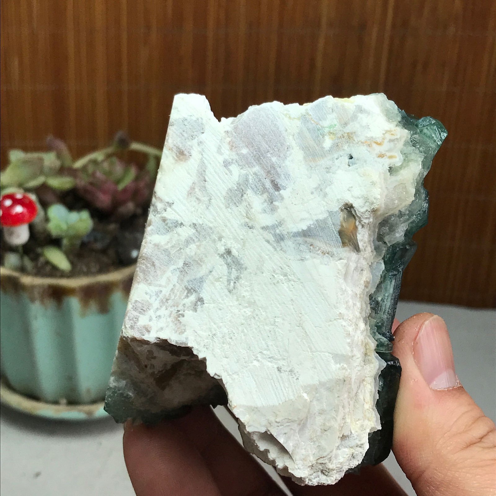 82-60-50mm Rare Natural Green Calcite fluorite Mineral Specimen 316g A3868
